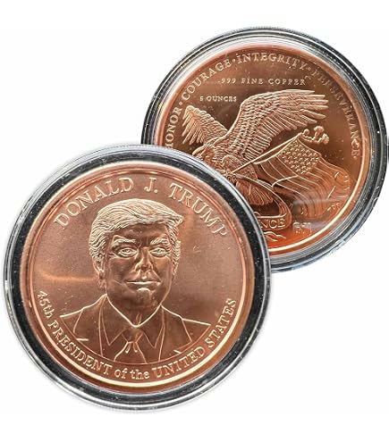 Amazon.com: Generic 5 oz Copper President Trump round medal
